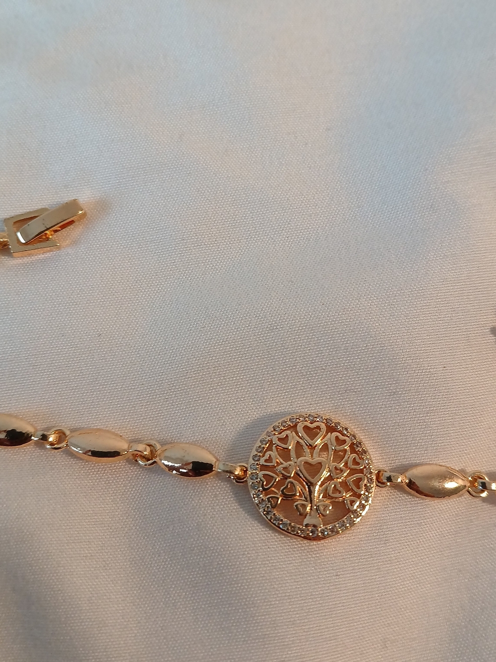 Gold-Tone Tree of Hearts Bracelet - Women Jewelry